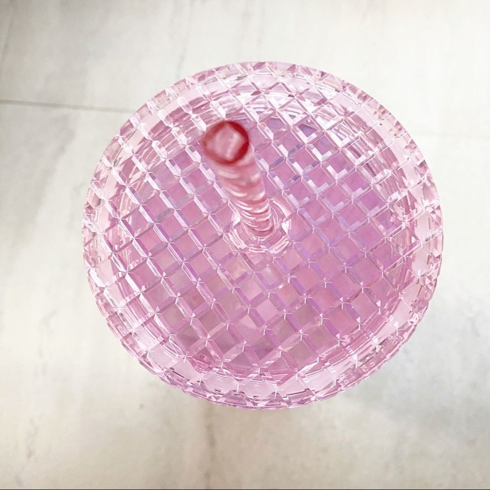Starbucks 2020 Pink Disco Grid 24 oz L.E. Tumbler - Picture 4 of 5